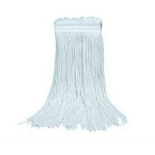 Abco Rayon Mophead #16 S Narrow Band 4 Ply Rayon w/White Mop Tape, 12PK RM-3016S